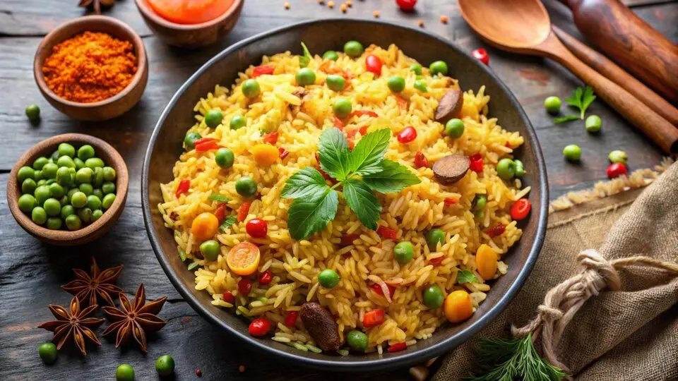 [freepicdownloader.com]-pan-rice-with-leaf-it-spoon-table-large.webp
